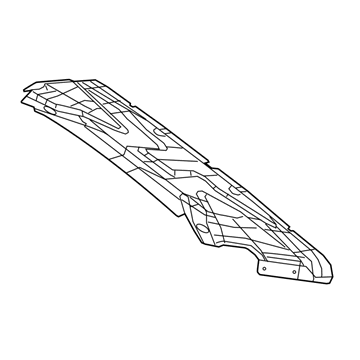 Jeep 68292166AC PAD Hood Silencer