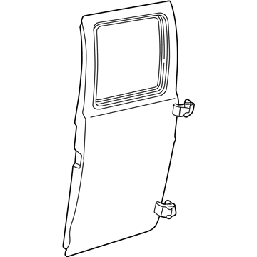 Mopar 55346714AC Door Rear Cargo, Passenger Side Mopar 55346714AC Door Rear Cargo, Passenger Side