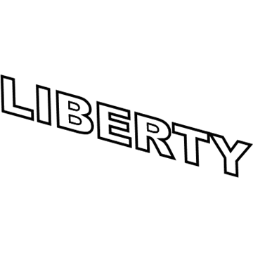Jeep 55156604AC DECAL Liberty
