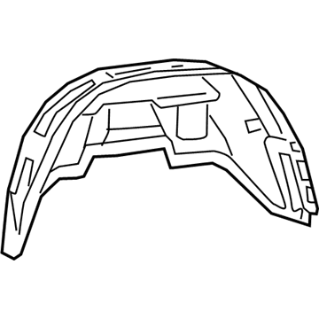 Ram 68275911AB SHIELD Wheelhouse