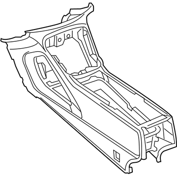 Mopar 5UQ80DX9AA Console Floor Front
