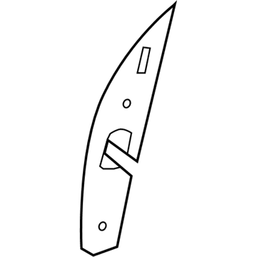 Mopar 55364229AA Seal Bodyside