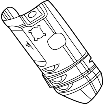 Jeep 68139254AA SHIELD Exhaust Front Pipe or Converter