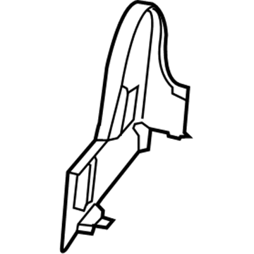 Mopar 5RU36DX9AA Shield Seat Left Inboard