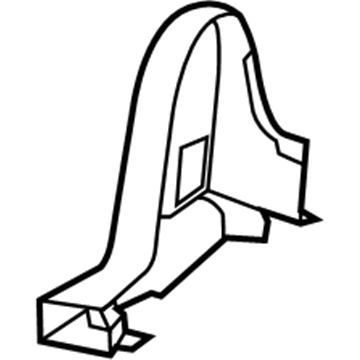 Mopar 5RU34DX9AA Shield Seat Right Inboard