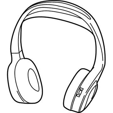 Chrysler 68239856AB HEADPHONES Wireless Factory Installed