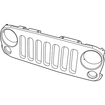 Jeep 1BM91RXFAE GRILLE Radiator