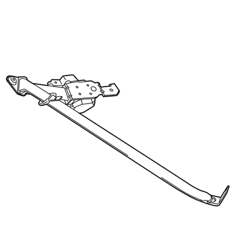 Mopar 1AN061X5AE Seat Belt Retractor Mopar 1AN061X5AE Seat Belt Retractor