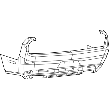 Dodge 68259761AB FASCIA Rear