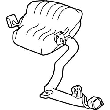 Chrysler 68274680AA RESONATOR AND PIPE Exhaust