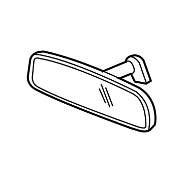 Jeep 68297611AA MIRROR Inside Rear View