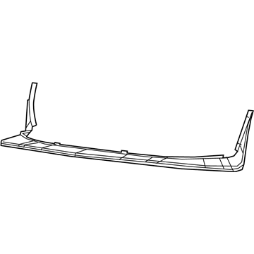 Dodge 68315879AA AIR DAM Front