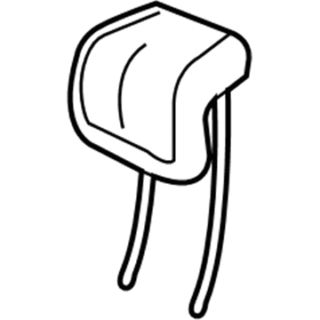 Chrysler 5RD42PD2AC HEADREST Second Row Center