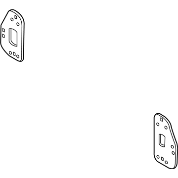 Jeep 68405401AA BRACKET Radiator Support