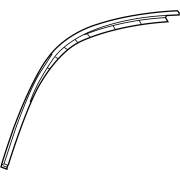 Dodge 68096409AB RETAINER Weatherstrip