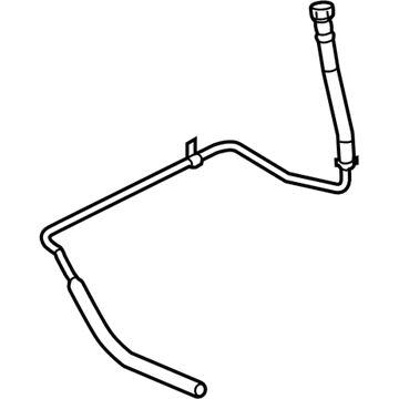Ram 68169572AD HOSE Power Steering Return P/S Cooler to P/S Reservoir