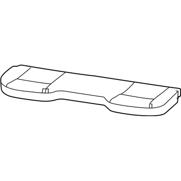 Ram 6VA811X7AA COVER Rear Seat Cushion