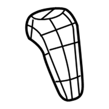 Dodge 6FE061XPAE BOOT AND KNOB Gearshift