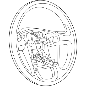 Mopar 5YP60LXHAA Wheel Steering Mopar 5YP60LXHAA Wheel Steering