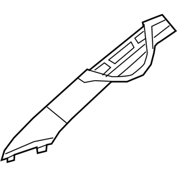 Chrysler 5RH52PD2AF MOLDING A PILLAR