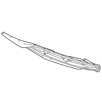 Mopar 68137723AB Panel Diffuser Rear Fascia