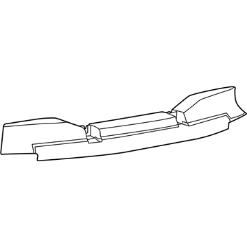 Mopar 68096362AC Absorber Rear Energy Foam