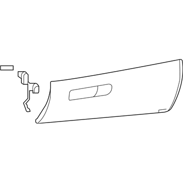 Dodge 1WT34LA8AC DOOR Glove Box