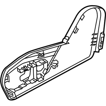 1XT70LU5AE Mopar Shield Seat Outboard Illustration 1 of 1