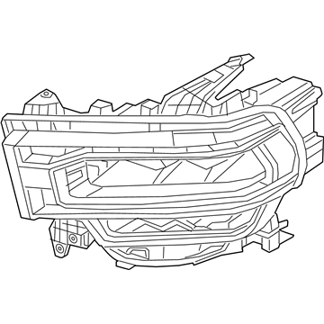 Ram 68360180AC HEADLAMP