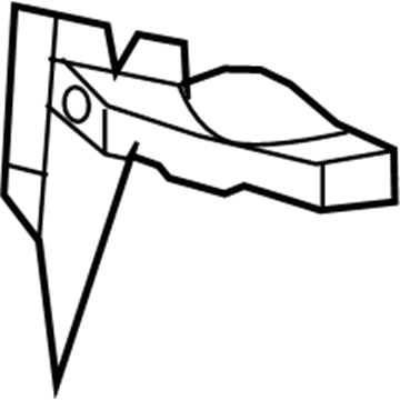 Mopar 1DE571RHAB Handle Exterior Door 1DE571RHAB Mopar Handle Exterior Door Illustration 1 of 1