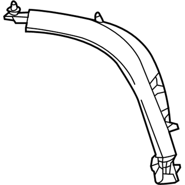 Mopar 5RJ27DX9AC Panel Liftgate Trim Upper