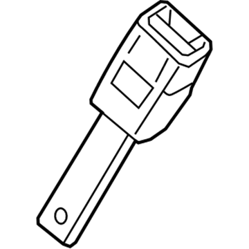 Chrysler 6ET081X9AA SEAT BELT Front Inner