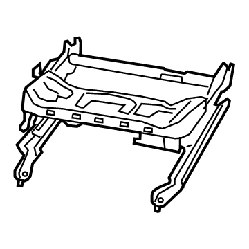 Ram 68272072AF FRAME Front Seat Cushion