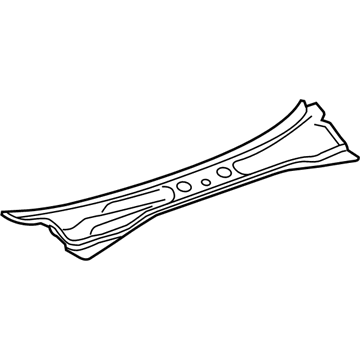 Mopar 55362453AI Panel Cowl Grille