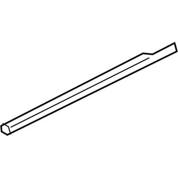 Ram 68285863AB WEATHERSTRIP Front Door Belt Outer