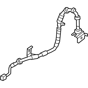 Mopar 68223523AC Hose Brake Front 68223523AC Mopar Hose Brake Front Illustration 1 of 1