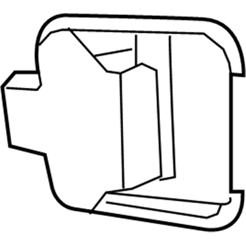 Mopar 55117160AB Shield Seat Belt Retractor