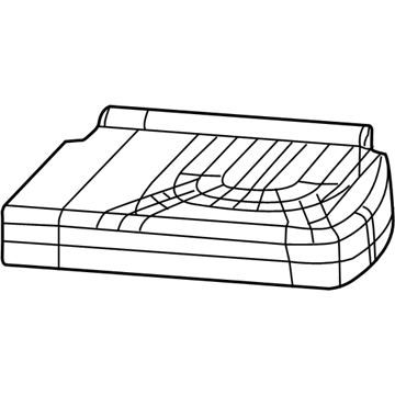 Mopar 6ED23LV5AA Cover Rear Seat Cushion 3RD Row