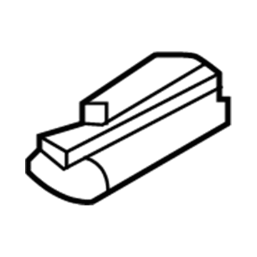 Jeep 68242119AA PAD Foam Blocker