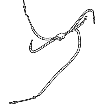 Ram 68266421AA CABLE Latch Release