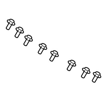 Jeep 68231970AA BOLT Torx M6