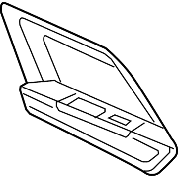 Dodge 1AB581DVAA BOLSTER Rear Door