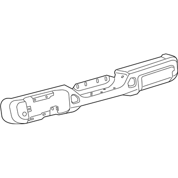 Jeep 68295568AB BUMPER Rear