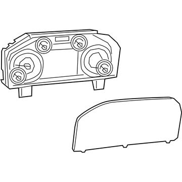 Ram 68370901AF CLUSTER Instrument Panel