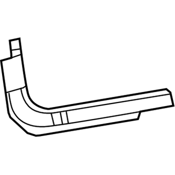 Chrysler 1XW75DX9AB PANEL Cowl Side Trim