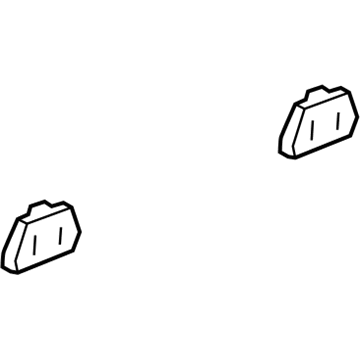 Ram 55372961AC CLIP Door Glass Front