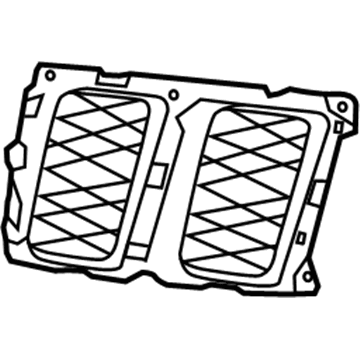 Jeep 68264286AA GRILLE Texture Honeycomb