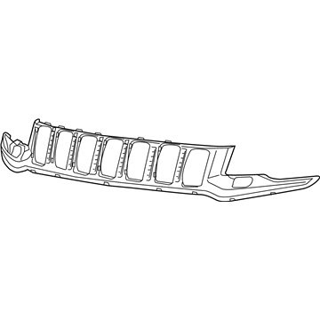 Jeep 6JV48DX8AA GRILLE Radiator