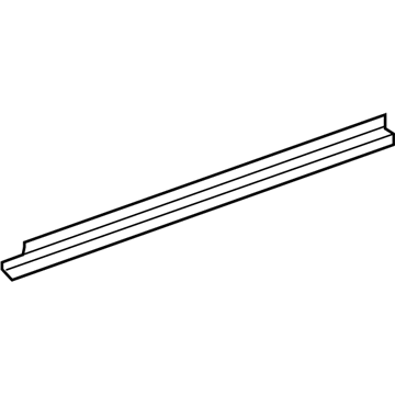 Dodge 68040036AB WEATHERSTRIP DOOR BELT INNER Rear door