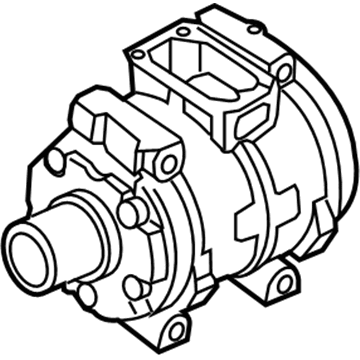 Chrysler 300 A/C Compressor - 68158259AH
